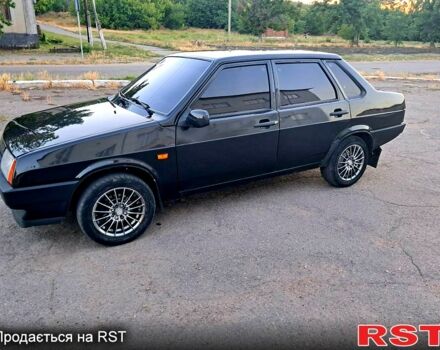 Черный ВАЗ 21099, объемом двигателя 1.6 л и пробегом 120 тыс. км за 2000 $, фото 2 на Automoto.ua