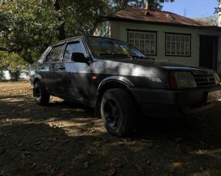 Чорний ВАЗ 21099, об'ємом двигуна 1.6 л та пробігом 876 тис. км за 1000 $, фото 3 на Automoto.ua