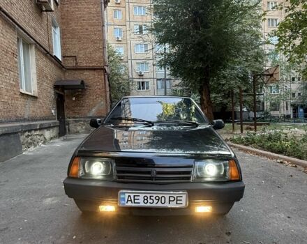 Черный ВАЗ 21099, объемом двигателя 1.6 л и пробегом 189 тыс. км за 1650 $, фото 7 на Automoto.ua