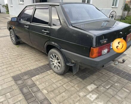 Черный ВАЗ 21099, объемом двигателя 0 л и пробегом 2 тыс. км за 1200 $, фото 3 на Automoto.ua