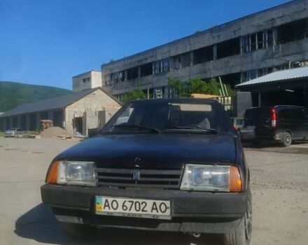 Черный ВАЗ 21099, объемом двигателя 1.6 л и пробегом 280 тыс. км за 1100 $, фото 1 на Automoto.ua