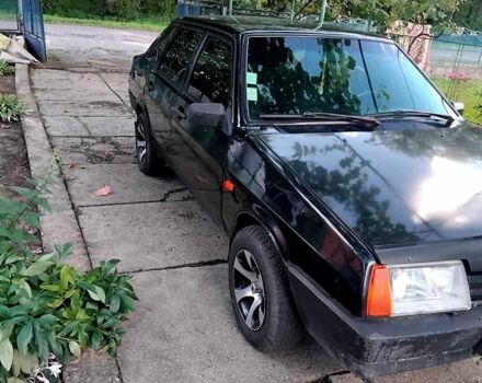 Черный ВАЗ 21099, объемом двигателя 1.6 л и пробегом 0 тыс. км за 1250 $, фото 2 на Automoto.ua