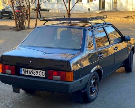 Черный ВАЗ 21099, объемом двигателя 1.6 л и пробегом 147 тыс. км за 2500 $, фото 3 на Automoto.ua