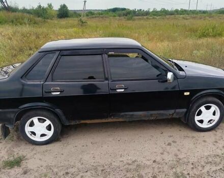 Чорний ВАЗ 21099, об'ємом двигуна 1.6 л та пробігом 200 тис. км за 1500 $, фото 1 на Automoto.ua