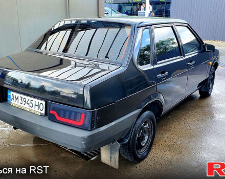 Черный ВАЗ 21099, объемом двигателя 1.6 л и пробегом 73 тыс. км за 3150 $, фото 3 на Automoto.ua