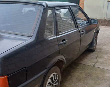 Чорний ВАЗ 21099, об'ємом двигуна 1.6 л та пробігом 141 тис. км за 1850 $, фото 6 на Automoto.ua