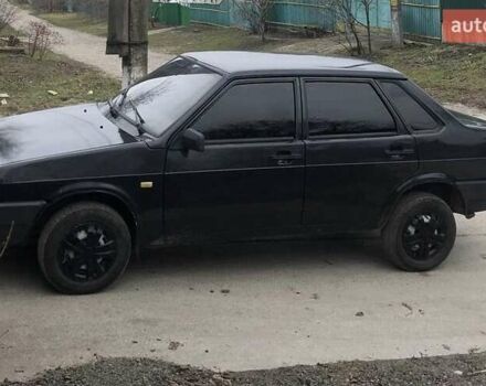 Черный ВАЗ 21099, объемом двигателя 1.6 л и пробегом 310 тыс. км за 2000 $, фото 7 на Automoto.ua