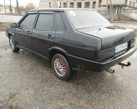 Черный ВАЗ 21099, объемом двигателя 1.6 л и пробегом 154 тыс. км за 2000 $, фото 2 на Automoto.ua