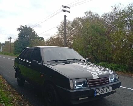 Черный ВАЗ 21099, объемом двигателя 1.6 л и пробегом 310 тыс. км за 1550 $, фото 2 на Automoto.ua