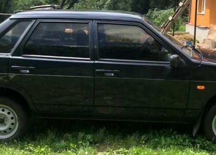 Черный ВАЗ 21099, объемом двигателя 1.6 л и пробегом 207 тыс. км за 2000 $, фото 1 на Automoto.ua