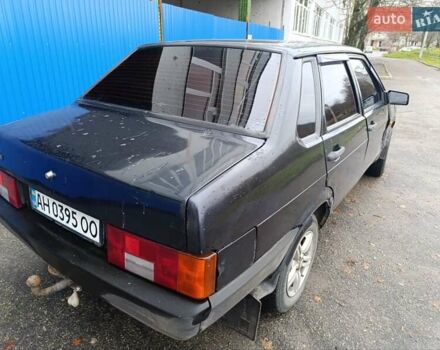 Черный ВАЗ 21099, объемом двигателя 1.6 л и пробегом 276 тыс. км за 1200 $, фото 4 на Automoto.ua