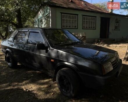 Чорний ВАЗ 21099, об'ємом двигуна 1.6 л та пробігом 876 тис. км за 1000 $, фото 5 на Automoto.ua
