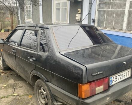Черный ВАЗ 21099, объемом двигателя 1.6 л и пробегом 155 тыс. км за 955 $, фото 2 на Automoto.ua