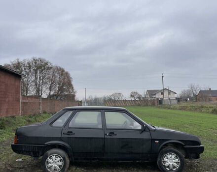 Черный ВАЗ 21099, объемом двигателя 1.6 л и пробегом 70 тыс. км за 950 $, фото 1 на Automoto.ua