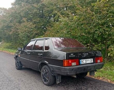 Черный ВАЗ 21099, объемом двигателя 1.6 л и пробегом 310 тыс. км за 1550 $, фото 7 на Automoto.ua
