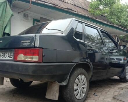 Черный ВАЗ 21099, объемом двигателя 1.6 л и пробегом 252 тыс. км за 1700 $, фото 5 на Automoto.ua