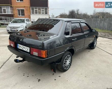 Черный ВАЗ 21099, объемом двигателя 1.6 л и пробегом 198 тыс. км за 2100 $, фото 5 на Automoto.ua