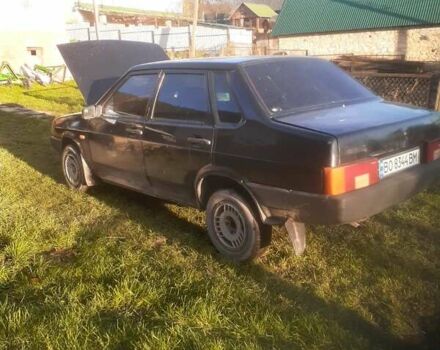 Черный ВАЗ 21099, объемом двигателя 1.6 л и пробегом 300 тыс. км за 1300 $, фото 5 на Automoto.ua