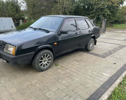 Черный ВАЗ 21099, объемом двигателя 0 л и пробегом 2 тыс. км за 1200 $, фото 1 на Automoto.ua