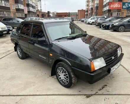 Черный ВАЗ 21099, объемом двигателя 1.6 л и пробегом 198 тыс. км за 2100 $, фото 1 на Automoto.ua