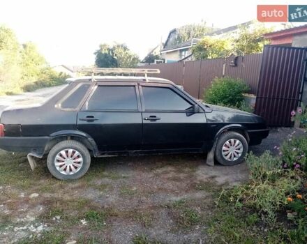 Черный ВАЗ 21099, объемом двигателя 1.6 л и пробегом 230 тыс. км за 2700 $, фото 1 на Automoto.ua