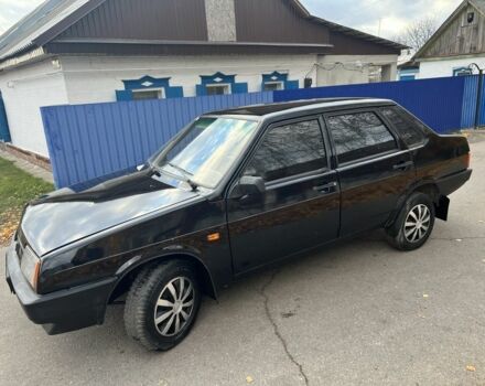 Черный ВАЗ 21099, объемом двигателя 1.6 л и пробегом 156 тыс. км за 1350 $, фото 18 на Automoto.ua