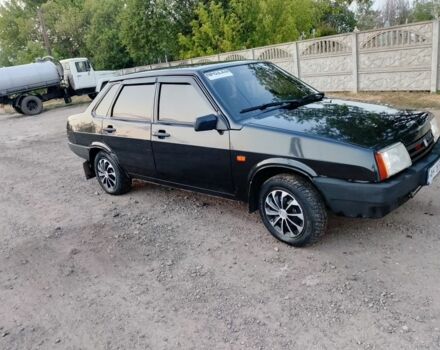 Черный ВАЗ 21099, объемом двигателя 1 л и пробегом 150 тыс. км за 70000 $, фото 1 на Automoto.ua