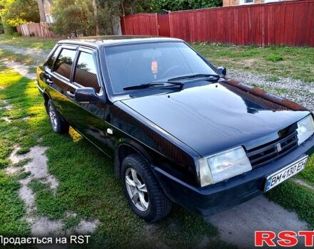 Черный ВАЗ 21099, объемом двигателя 1.6 л и пробегом 362 тыс. км за 1750 $, фото 2 на Automoto.ua
