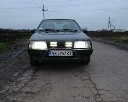 Черный ВАЗ 21099, объемом двигателя 1.6 л и пробегом 1 тыс. км за 1000 $, фото 1 на Automoto.ua