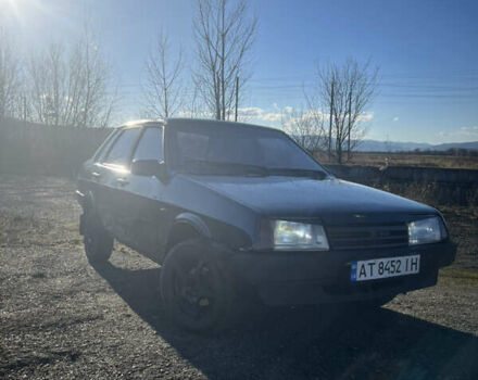 Черный ВАЗ 21099, объемом двигателя 1.6 л и пробегом 150 тыс. км за 1800 $, фото 1 на Automoto.ua
