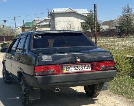 Черный ВАЗ 21099, объемом двигателя 1.6 л и пробегом 120 тыс. км за 2200 $, фото 3 на Automoto.ua