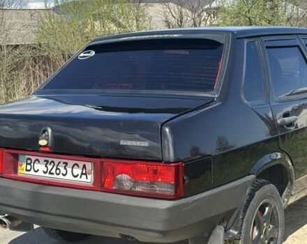 Черный ВАЗ 21099, объемом двигателя 1.6 л и пробегом 120 тыс. км за 2200 $, фото 4 на Automoto.ua