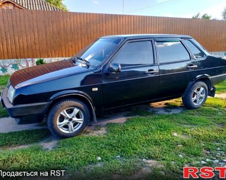 Черный ВАЗ 21099, объемом двигателя 1.6 л и пробегом 362 тыс. км за 1750 $, фото 5 на Automoto.ua