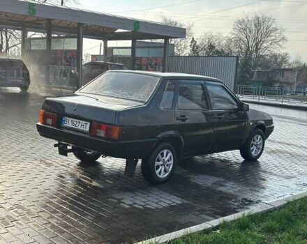 Черный ВАЗ 21099, объемом двигателя 1.6 л и пробегом 186 тыс. км за 1538 $, фото 5 на Automoto.ua