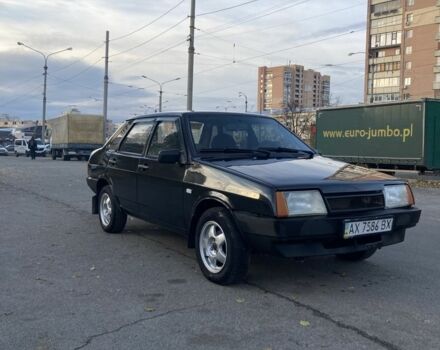 Черный ВАЗ 21099, объемом двигателя 1.6 л и пробегом 282 тыс. км за 1350 $, фото 1 на Automoto.ua