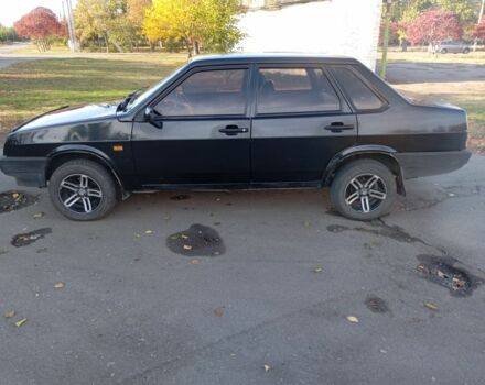 Черный ВАЗ 21099, объемом двигателя 1.6 л и пробегом 700 тыс. км за 1775 $, фото 1 на Automoto.ua