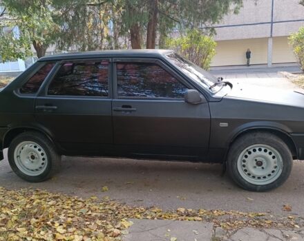 Черный ВАЗ 21099, объемом двигателя 1.6 л и пробегом 150 тыс. км за 1100 $, фото 6 на Automoto.ua