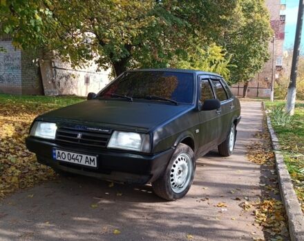 Черный ВАЗ 21099, объемом двигателя 1.6 л и пробегом 150 тыс. км за 1100 $, фото 1 на Automoto.ua