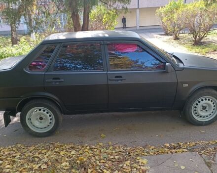 Черный ВАЗ 21099, объемом двигателя 1.6 л и пробегом 150 тыс. км за 1100 $, фото 7 на Automoto.ua