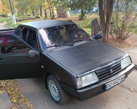 Черный ВАЗ 21099, объемом двигателя 1.6 л и пробегом 150 тыс. км за 1100 $, фото 13 на Automoto.ua