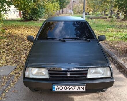 Черный ВАЗ 21099, объемом двигателя 1.6 л и пробегом 150 тыс. км за 1100 $, фото 3 на Automoto.ua