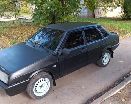 Черный ВАЗ 21099, объемом двигателя 1.6 л и пробегом 150 тыс. км за 1100 $, фото 2 на Automoto.ua