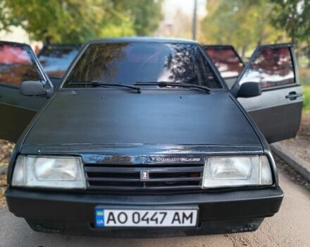Черный ВАЗ 21099, объемом двигателя 1.6 л и пробегом 150 тыс. км за 1100 $, фото 14 на Automoto.ua