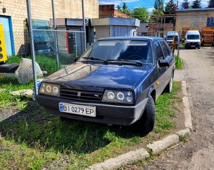 Черный ВАЗ 21099, объемом двигателя 1.6 л и пробегом 245 тыс. км за 1750 $, фото 4 на Automoto.ua