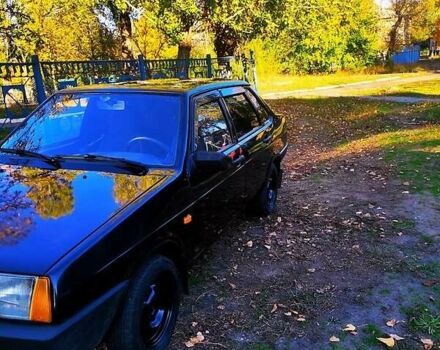 Черный ВАЗ 21099, объемом двигателя 1.6 л и пробегом 150 тыс. км за 2500 $, фото 1 на Automoto.ua