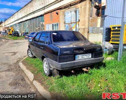 Черный ВАЗ 21099, объемом двигателя 1.6 л и пробегом 245 тыс. км за 1750 $, фото 1 на Automoto.ua