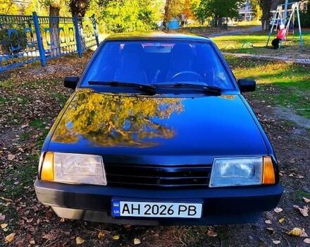 Черный ВАЗ 21099, объемом двигателя 1.6 л и пробегом 150 тыс. км за 2500 $, фото 2 на Automoto.ua