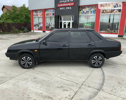 Черный ВАЗ 21099, объемом двигателя 1.6 л и пробегом 200 тыс. км за 2300 $, фото 1 на Automoto.ua