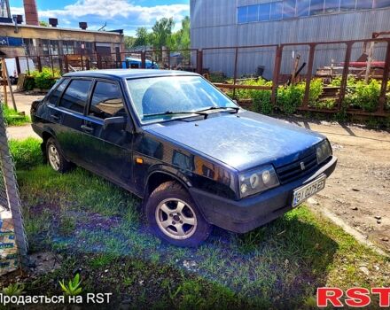 Черный ВАЗ 21099, объемом двигателя 1.6 л и пробегом 245 тыс. км за 1750 $, фото 3 на Automoto.ua