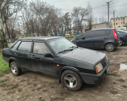 Черный ВАЗ 21099, объемом двигателя 1.5 л и пробегом 1000 тыс. км за 973 $, фото 3 на Automoto.ua
